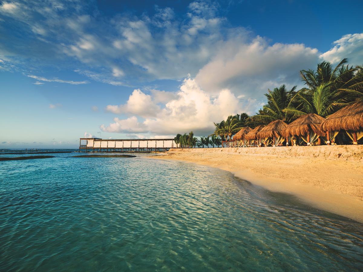 El Dorado Seaside Palms, Catamaran, Cenote & More Inclusive (Adults Only) Xpu Ha Buitenkant foto